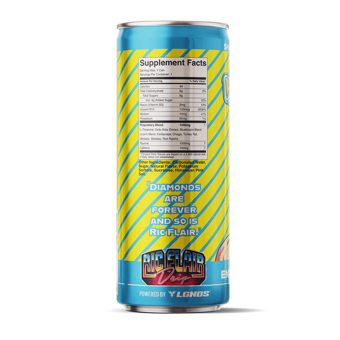 Ric Flair Energy Drink Lemon Wooooo Energy