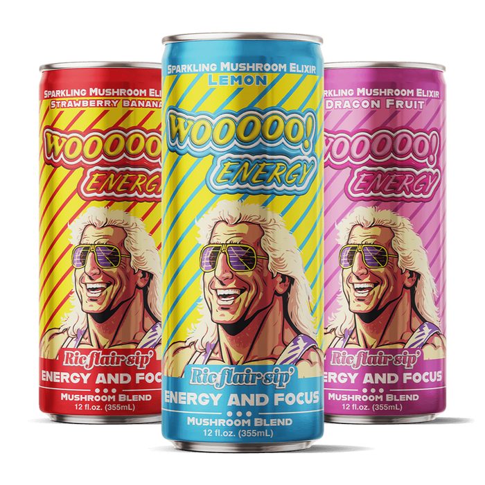 Ric Flair Energy Drink - Variety Pack | Wooooo Energy